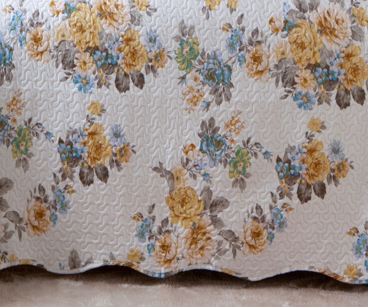 Kit Cobre Leito Casal Ultrasonic Bouti Design 03 Peças - Cores do Lar