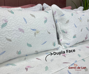 Kit Cobre Leito Casal Ultrasonic Bouti Design 03 Peças - Cores do Lar