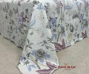 Kit Cobre Leito Casal Ultrasonic Bouti Design 03 Peças - Cores do Lar